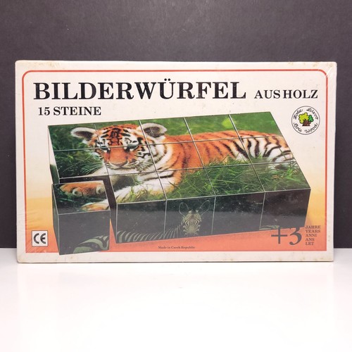 Vintage bilderwurfel wood - vintage,